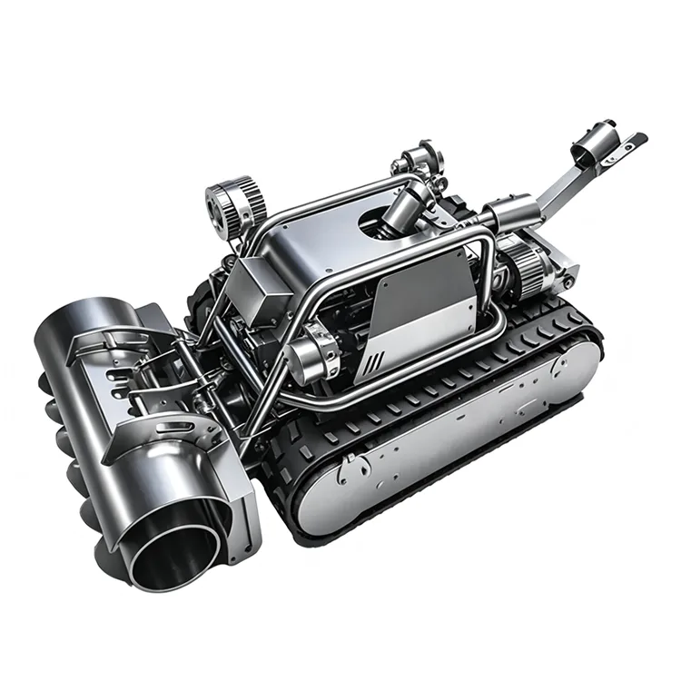 Bionický robot pro bagrování žížal